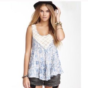 Free People lace swing tank